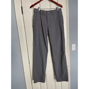 Lululemon Work To Play Pant Mens 32X32 Gray Technical Commuter Stretch Golf